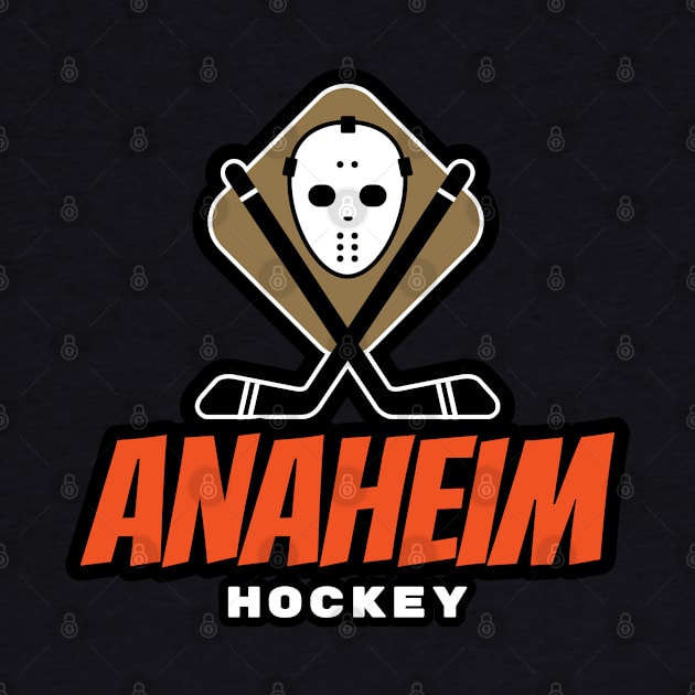 Anaheim ducks hockey by BVHstudio